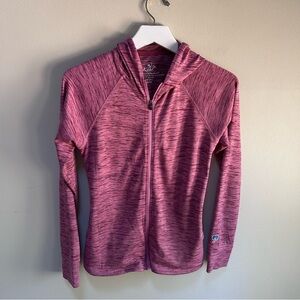 Kuhl~ Girl’s XL Pink Vara Space Dye Hoodie Full Zip Jacket